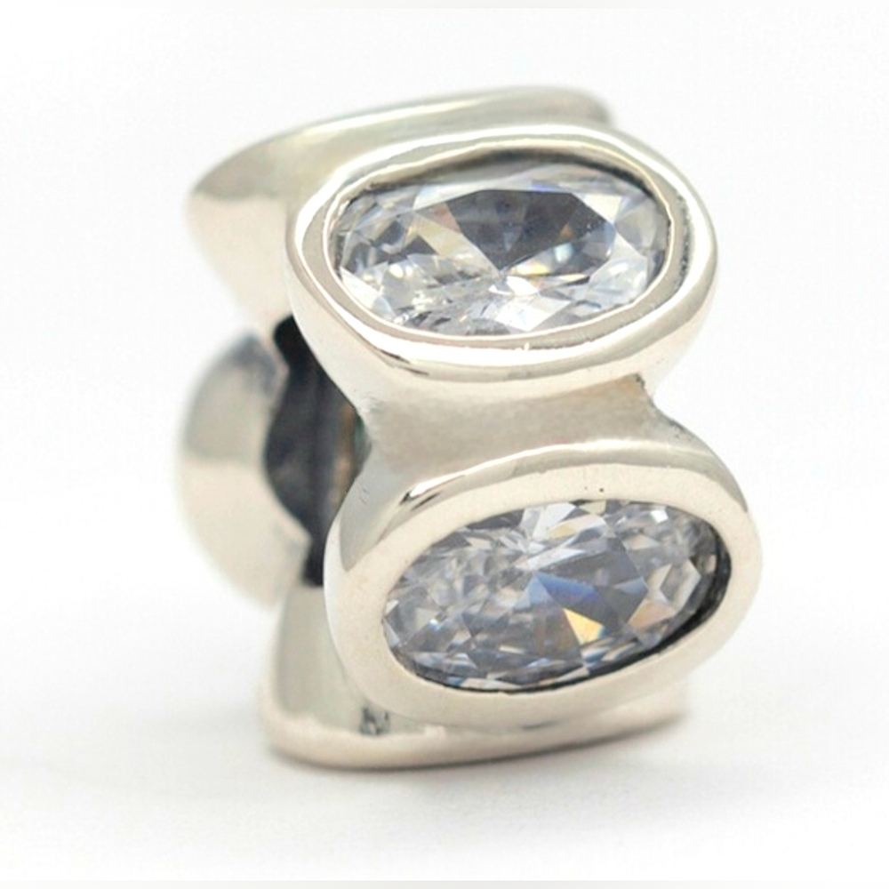 Pandora Clear Oval Lights Charm